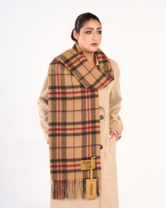 World-famous designer wool cashmere scarves