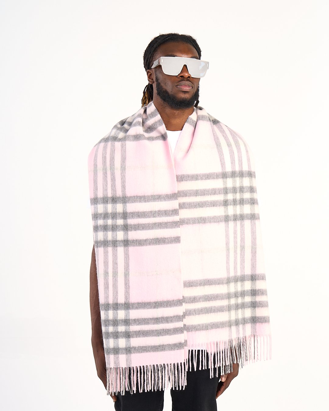 Iconic designer cashmere scarves
