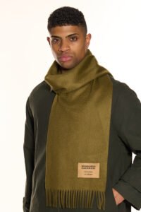 Scott Cashmere stole alongside some accessories.