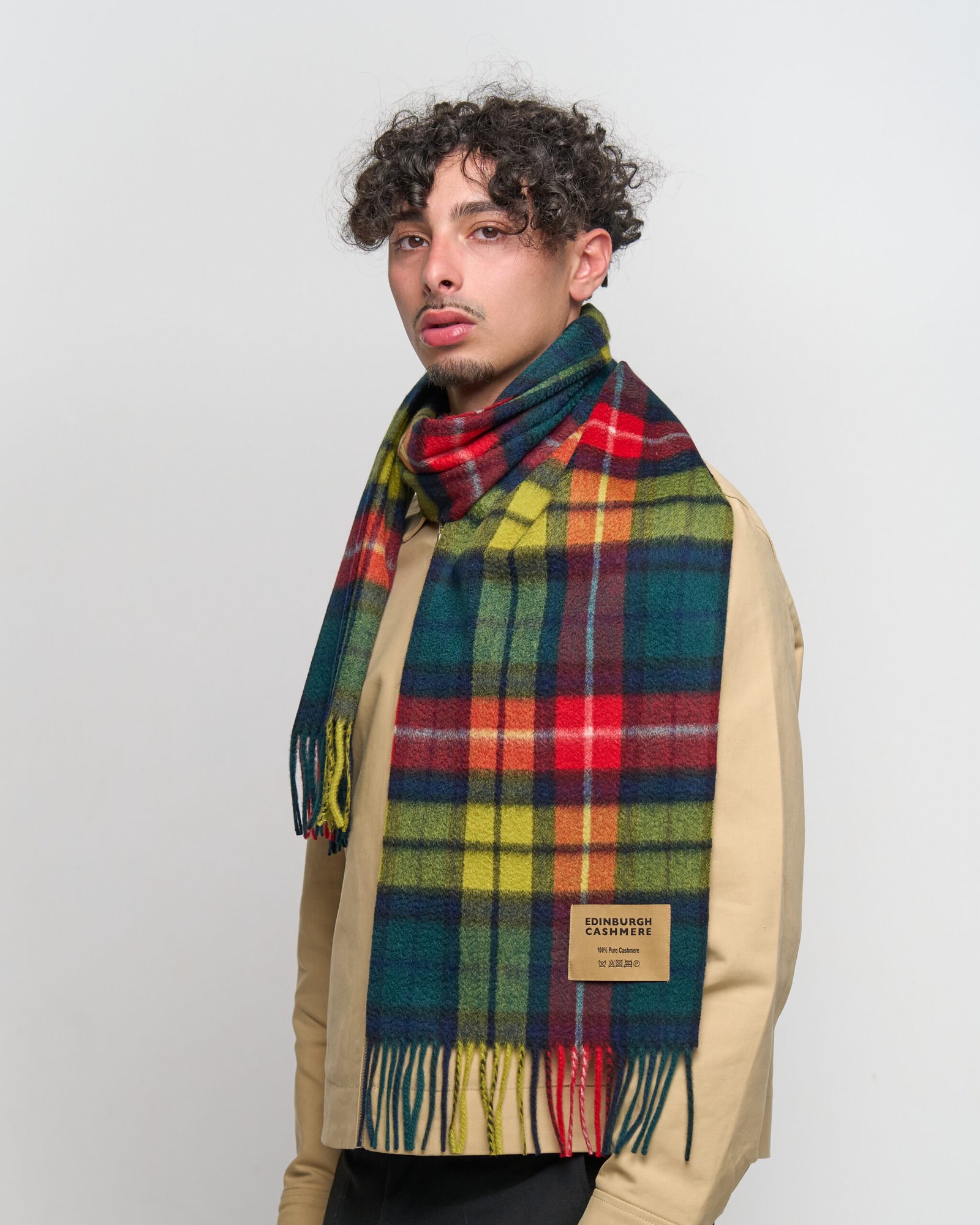 Edinburgh Cashmere cashmere scarf signature gift box