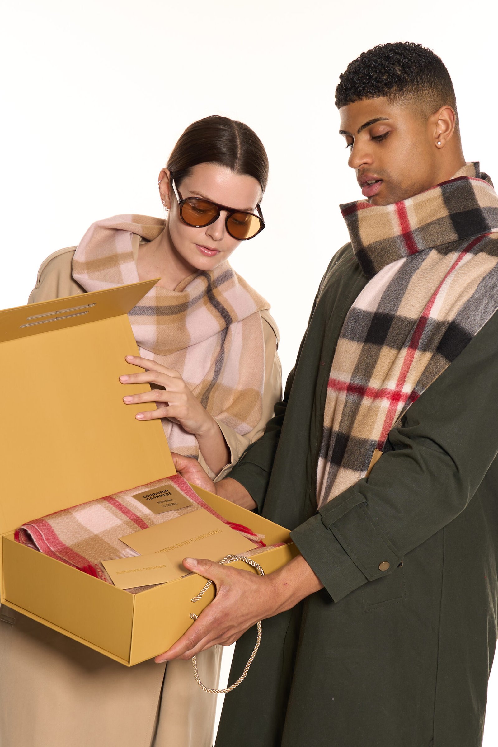 International buyer receiving direct support for a customs query from Edinburgh Cashmere